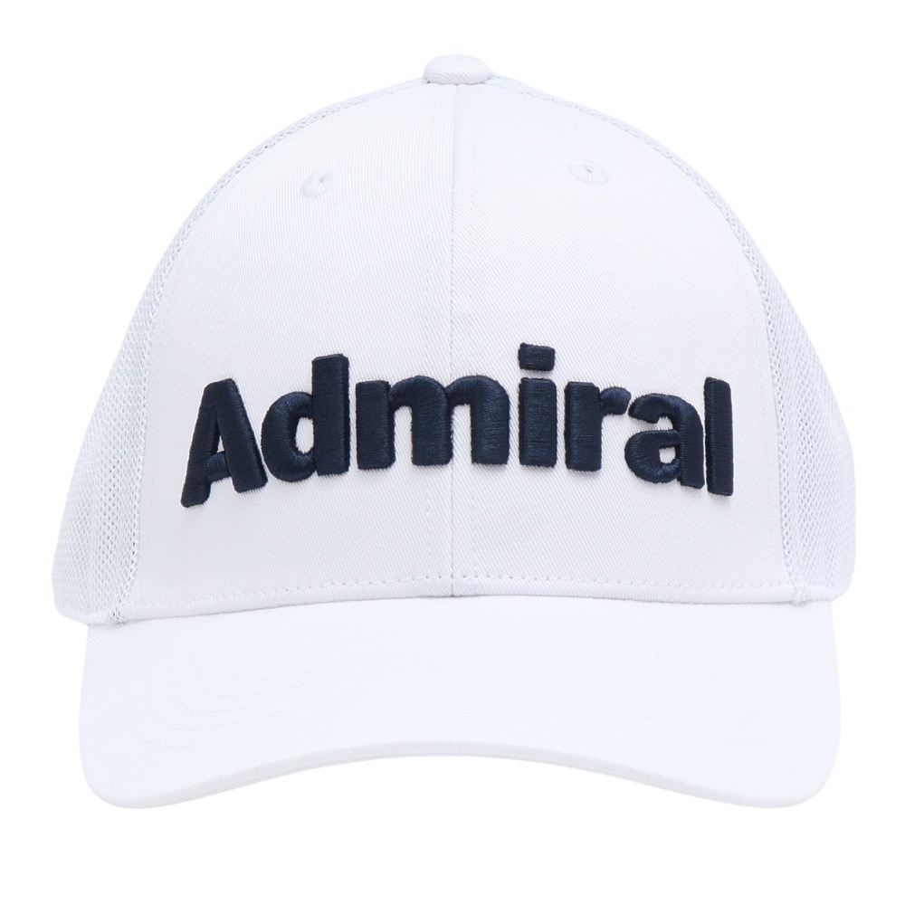 アドミラル ゴルフ（Admiral GOLF）（メンズ、レディース）ゴルフ パフォーマンスプロ メッシュキャップ ADMB4A01-WHT