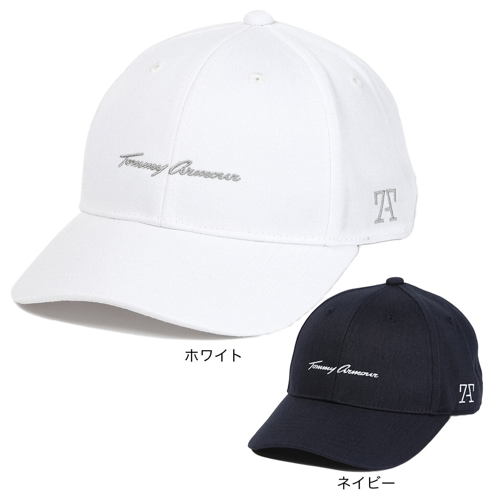トミーアーマー（Tommy Armour）（レディース）ゴルフ ベーシックキャップ TAST24B080110 WHT