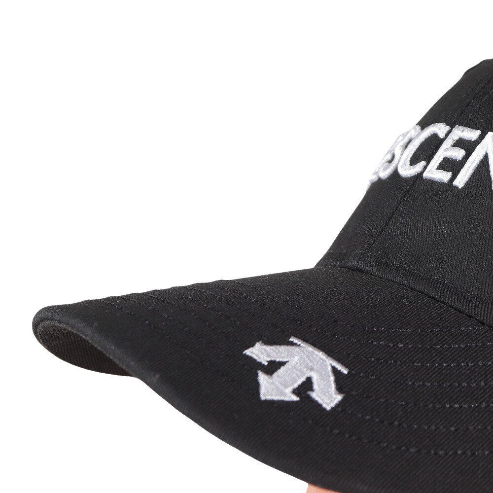 デサントゴルフ（DESCENTEGOLF）（レディース）3D ロゴ 刺繍キャップ DGCXJC01 BK00