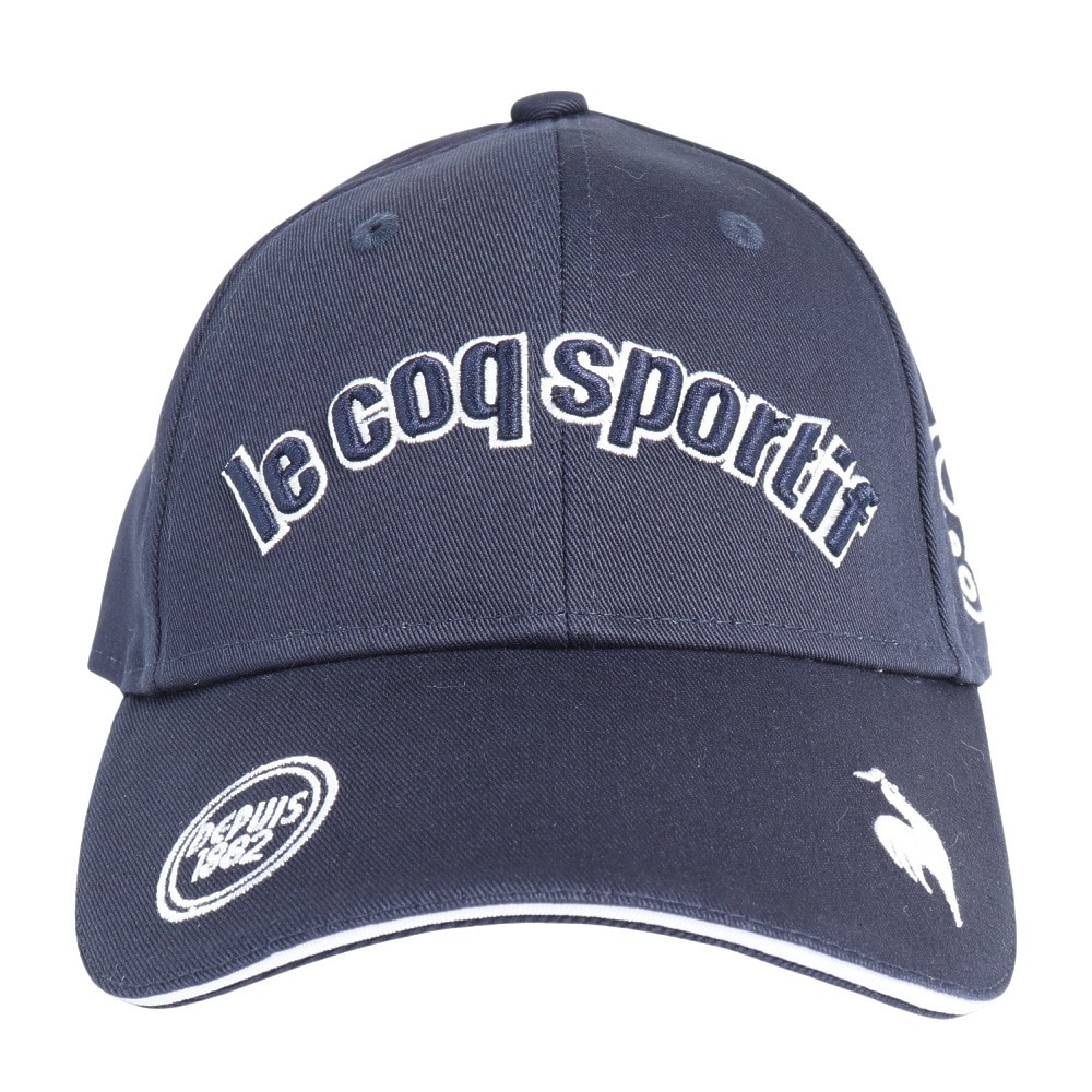 ルコックスポルティフ（lecoqsportif）（レディース）ゴルフ 抗菌防臭 定番 ロゴキャップ QGCXJC00 NV00