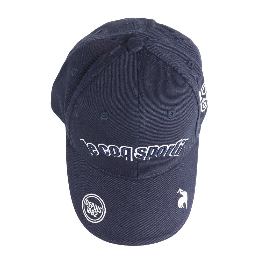 ルコックスポルティフ（lecoqsportif）（レディース）ゴルフ 抗菌防臭 定番 ロゴキャップ QGCXJC00 NV00
