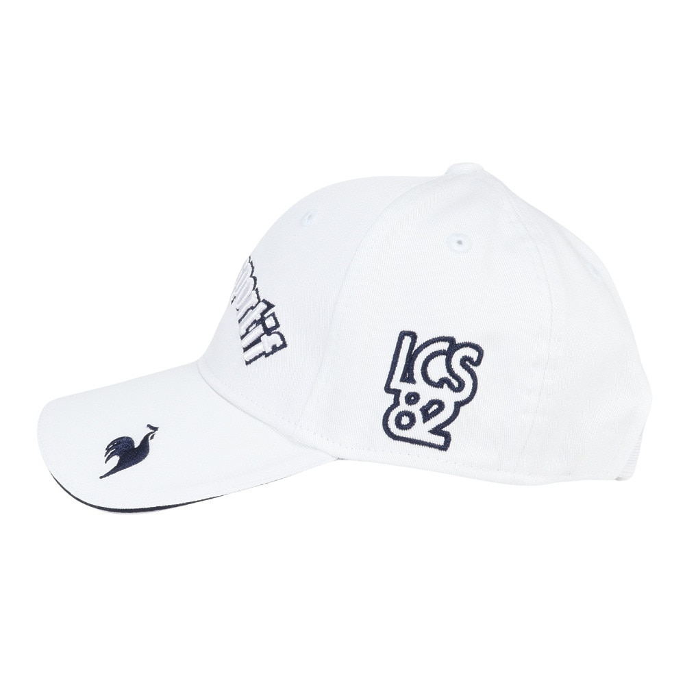 ルコックスポルティフ（lecoqsportif）（レディース）ゴルフ 定番 ロゴキャップ QGCXJC00 WH00
