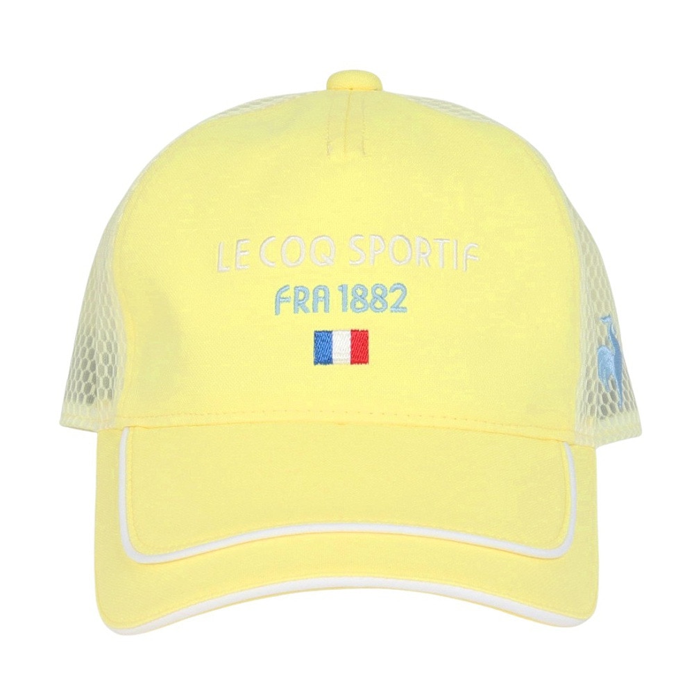 ルコックスポルティフ（lecoqsportif）（レディース）ゴルフ シーズンモチーフメッシュキャップ QGCXJC09 YL00