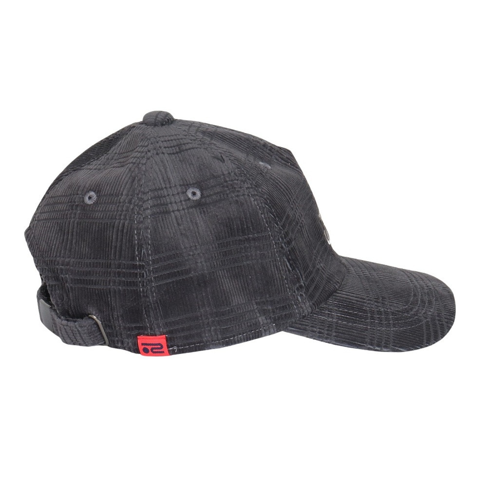 ROSASEN（レディース）ゴルフ シャンブレーコーデュロイ チェック キャップ 046-52864-018-24AW
