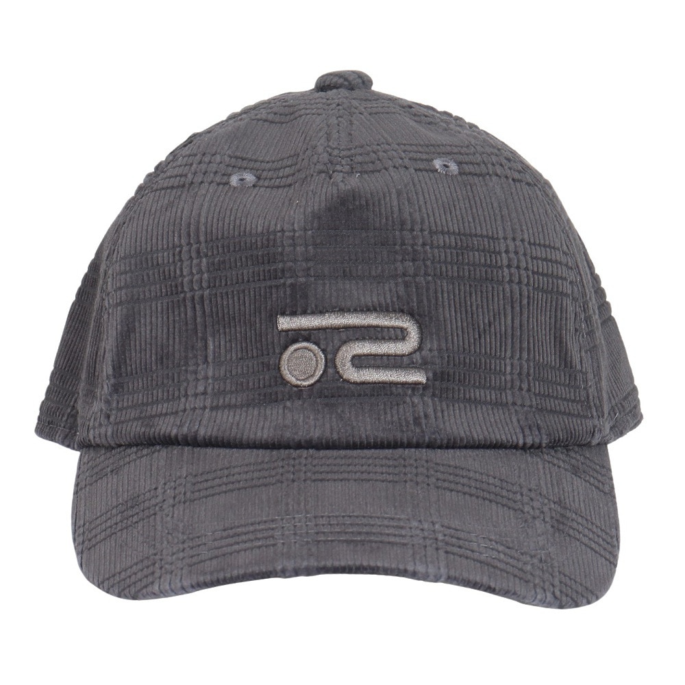 ROSASEN（レディース）ゴルフ シャンブレーコーデュロイ チェック キャップ 046-52864-018-24AW