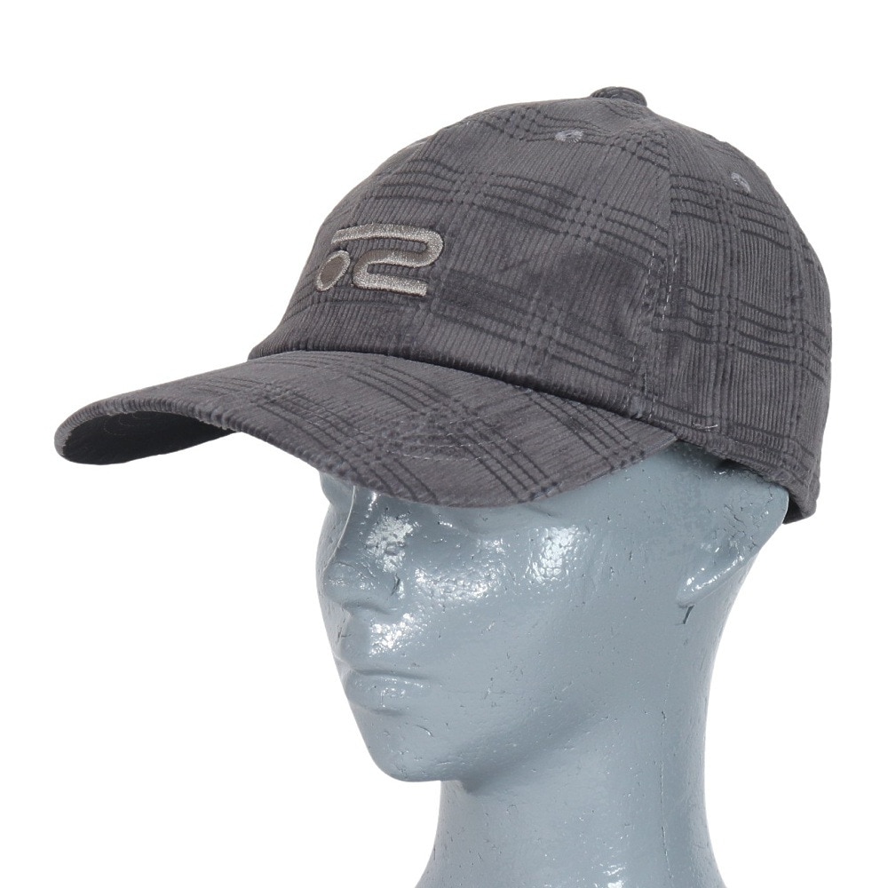 ROSASEN（レディース）ゴルフ シャンブレーコーデュロイ チェック キャップ 046-52864-018-24AW