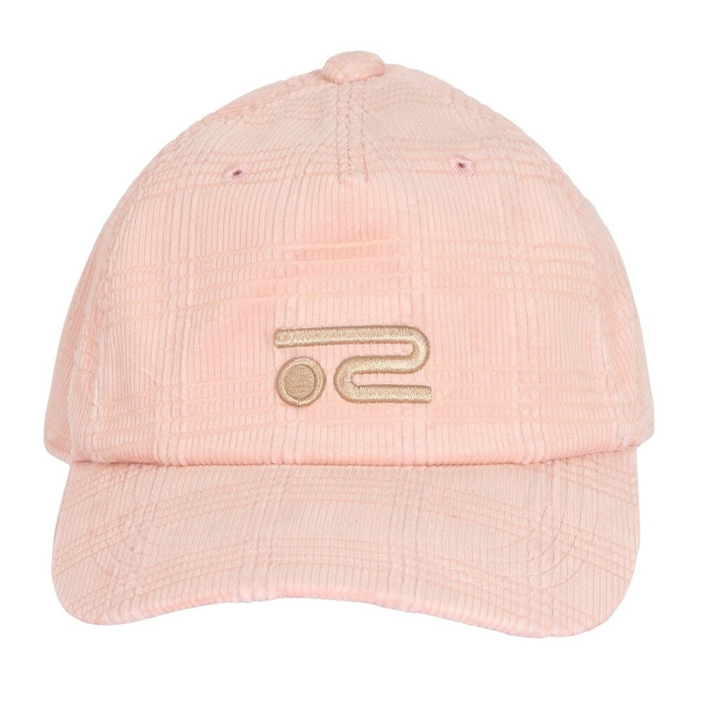 ROSASEN（レディース）ゴルフ シャンブレーコーデュロイ チェック キャップ 046-52864-071-24AW