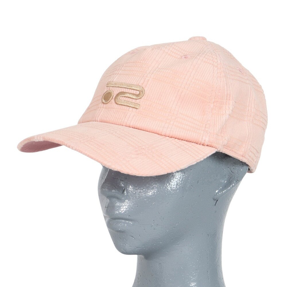 ROSASEN（レディース）ゴルフ シャンブレーコーデュロイ チェック キャップ 046-52864-071-24AW