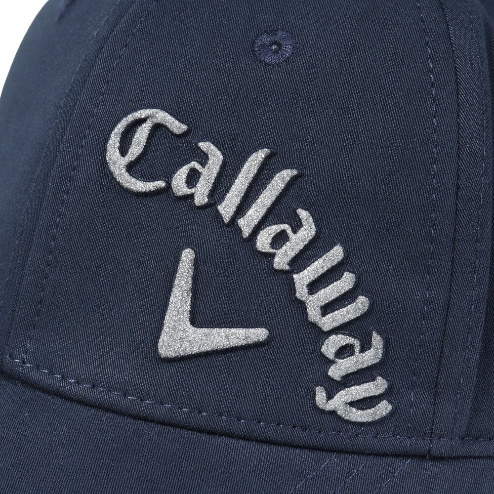 キャロウェイ（CALLAWAY）（レディース）ゴルフ グリッターロゴ キャップ C24291203-1120