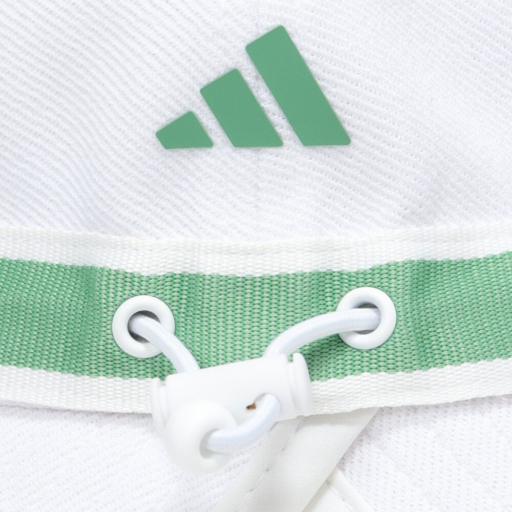 アディダス（adidas）（レディース）ゴルフ リニアロゴ ワイドブリムキャップ JTC24-IS4855 W