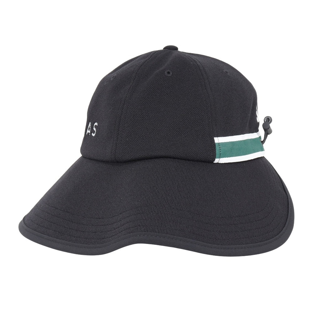 アディダス（adidas）（レディース）ゴルフ リニアロゴ ワイドブリムキャップ JTC24-IS4863 BK