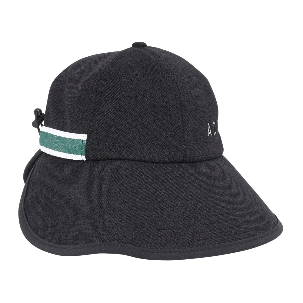 アディダス（adidas）（レディース）ゴルフ リニアロゴ ワイドブリムキャップ JTC24-IS4863 BK