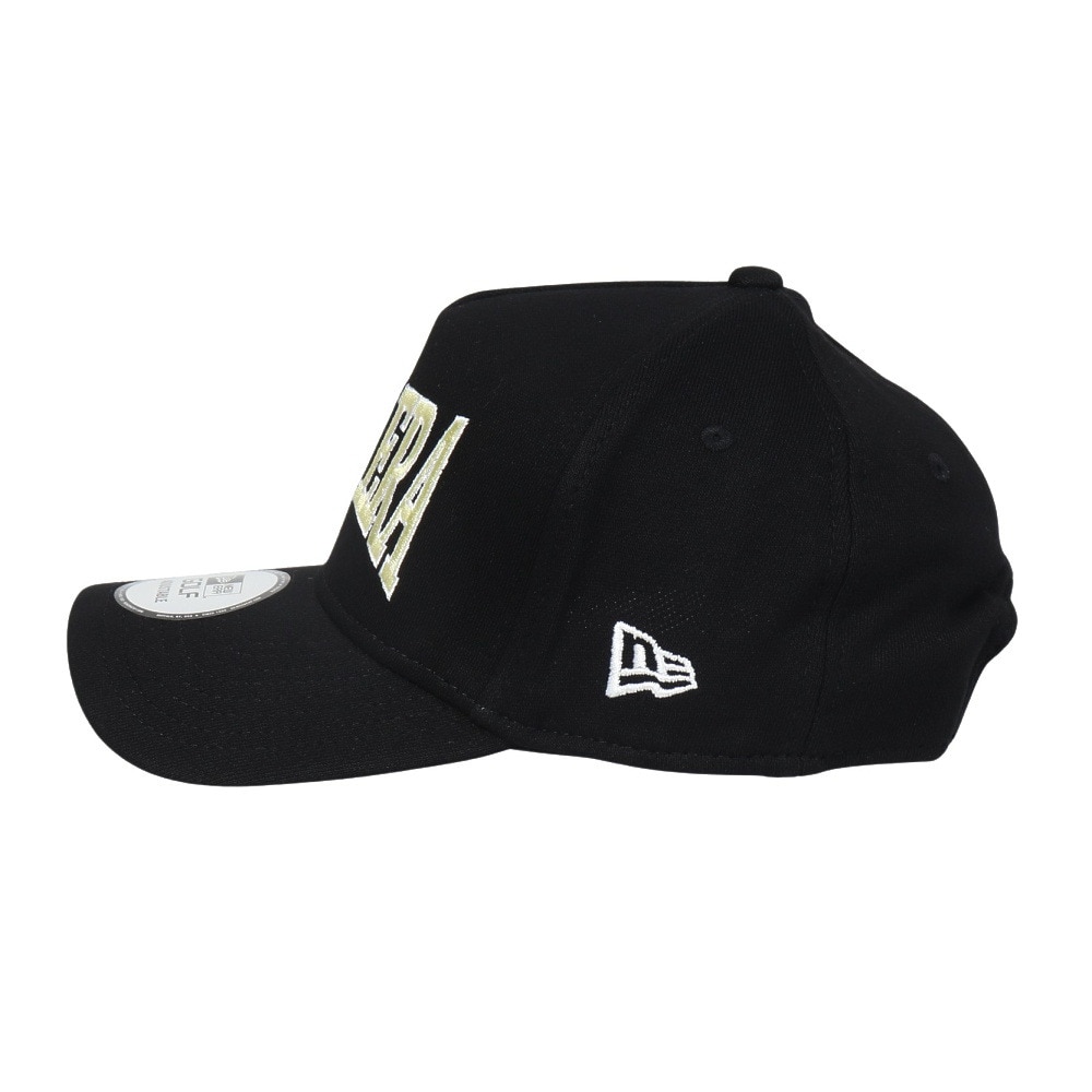 ニューエラ（NEW ERA）（メンズ、レディース）ゴルフ 抗菌 キャップ 帽子 9FORTY A-Frame スウェット ブラック 14326297