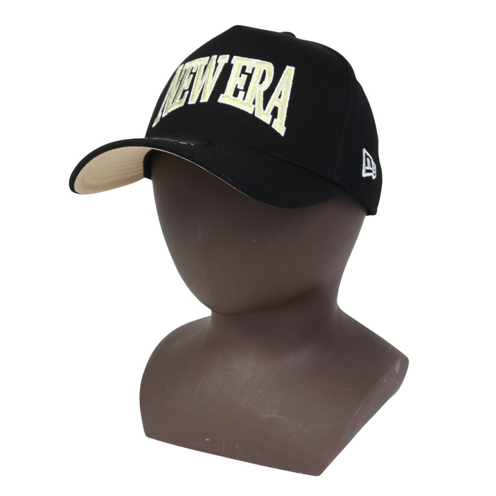 ニューエラ（NEW ERA）（メンズ、レディース）ゴルフ 抗菌 キャップ 帽子 9FORTY A-Frame スウェット ブラック 14326297