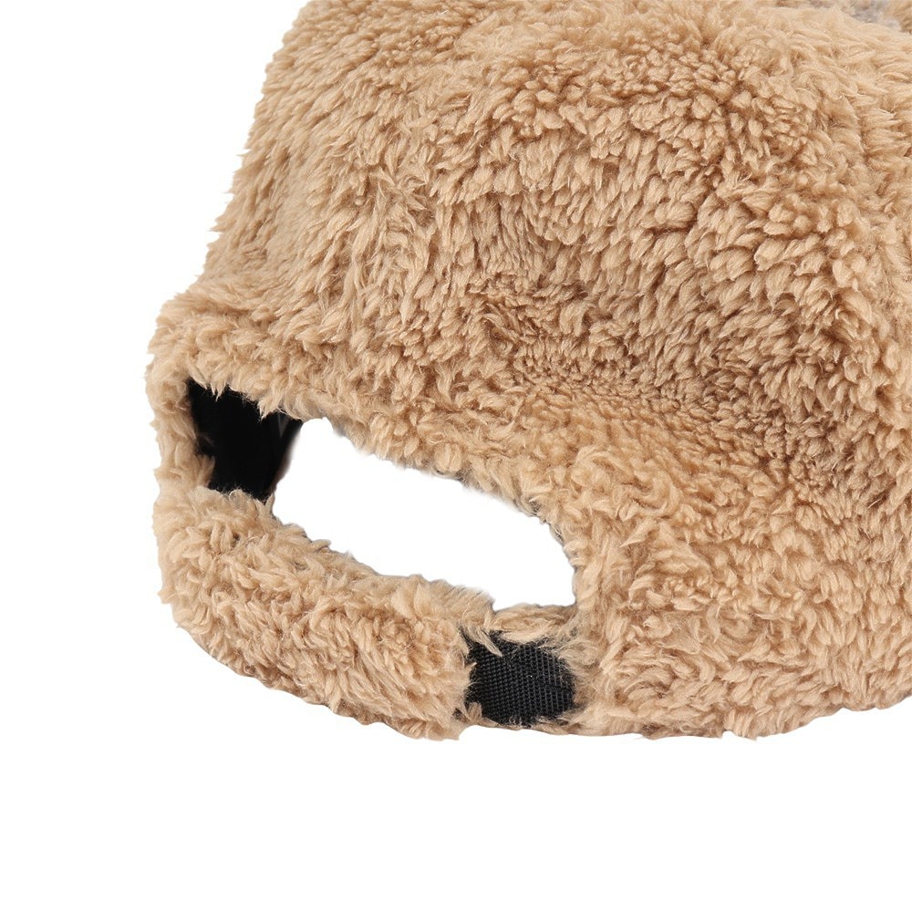 ニューエラ（NEW ERA）（レディース）ゴルフ キャップ 帽子 Womens 9THIRTY ポンポン ロングバイザー ミンクフリース キャメル 14326210