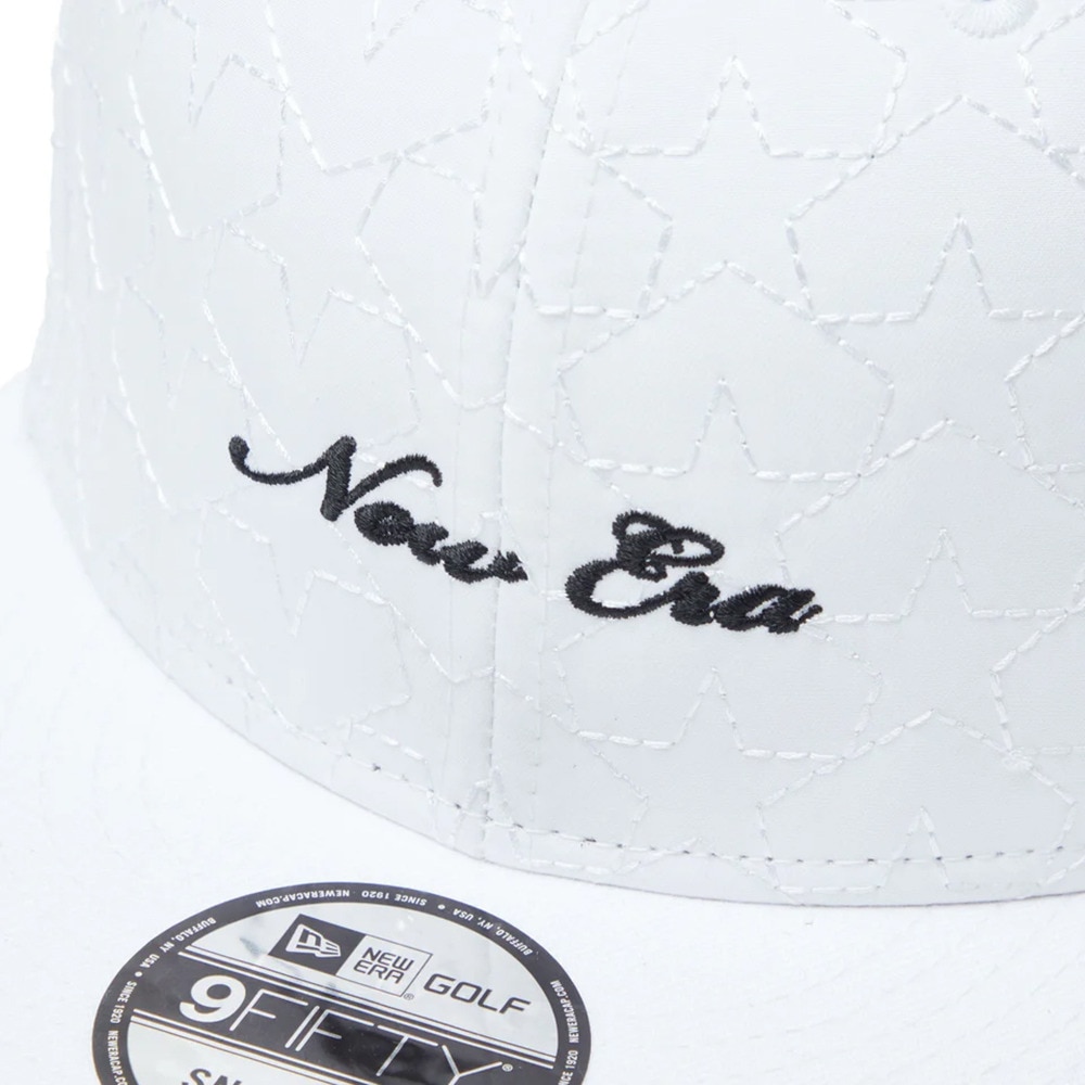 ニューエラ（NEW ERA）（レディース）ゴルフ 撥水 保温 中綿キルティング キャップ 9FIFTY Quilting スター 14326257