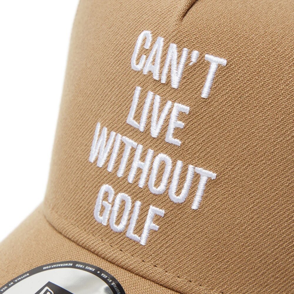 ニューエラ（NEW ERA）（レディース）ゴルフキャップ 9FORTY A-Frame CAN'T LIVE WITHOUT GOLF 14326320