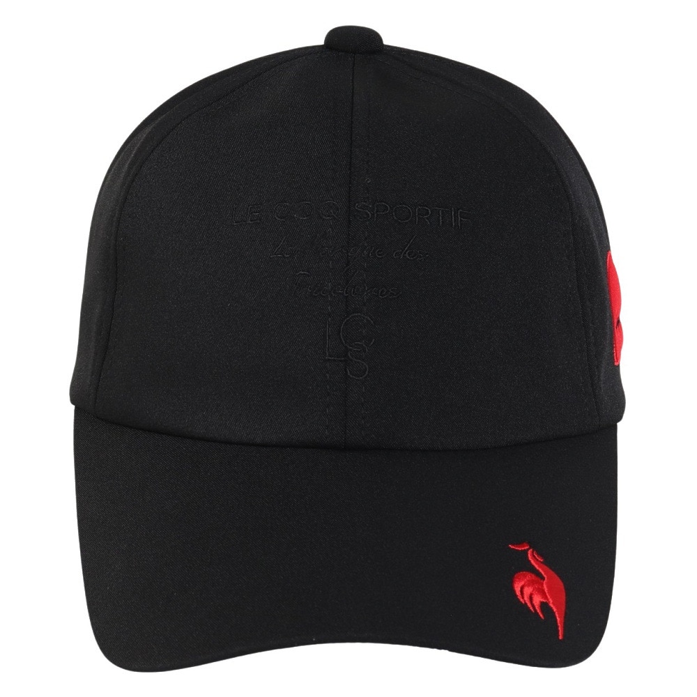 ルコックスポルティフ（lecoqsportif）（レディース）ゴルフ 吸汗速乾 抗菌防臭 ハートモチーフ キャップ LG4FCP03L BK00