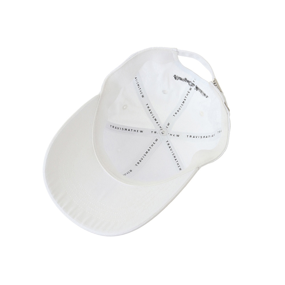トラヴィスマシュー（Travis Mathew）（レディース）ゴルフ ベーシックロゴキャップ 7AL954-1WHT