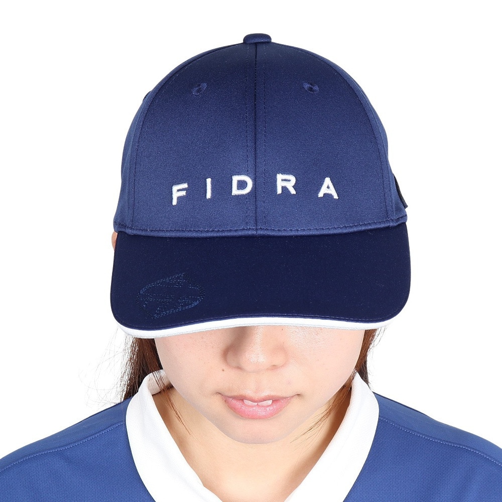 フィドラ（FIDRA）（レディース）ゴルフ 吸湿速乾 接触冷感 リボンキャップ FD5TWA10 NVY