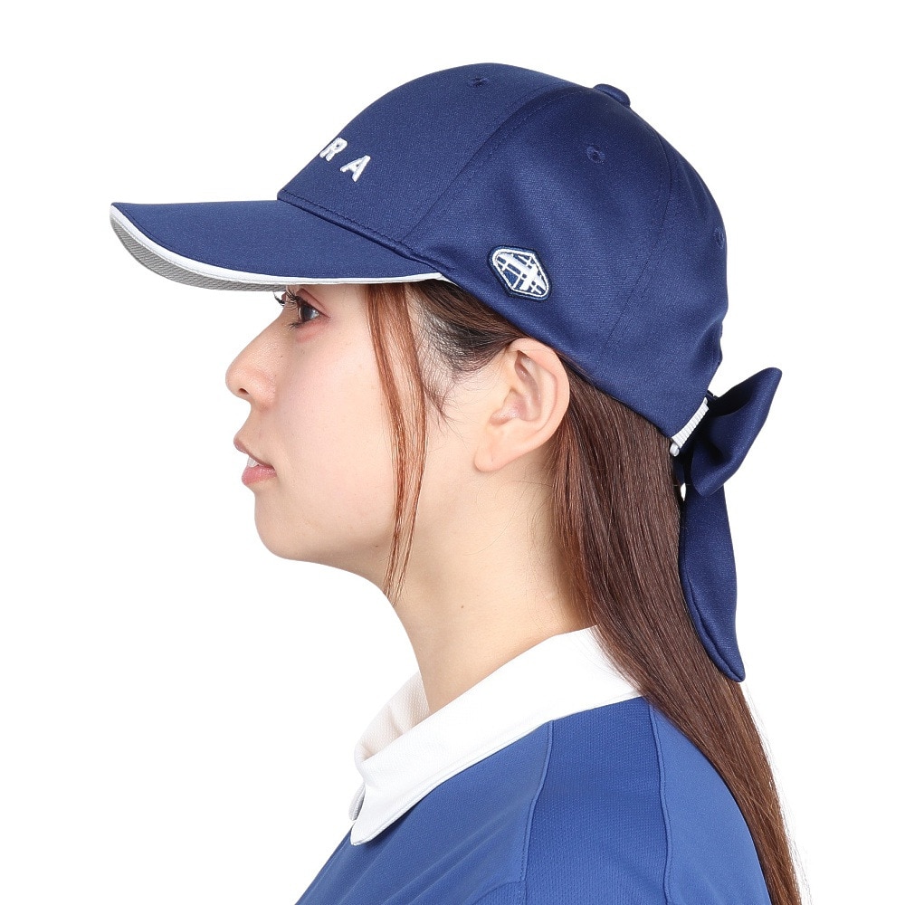 フィドラ（FIDRA）（レディース）ゴルフ 吸湿速乾 接触冷感 リボンキャップ FD5TWA10 NVY
