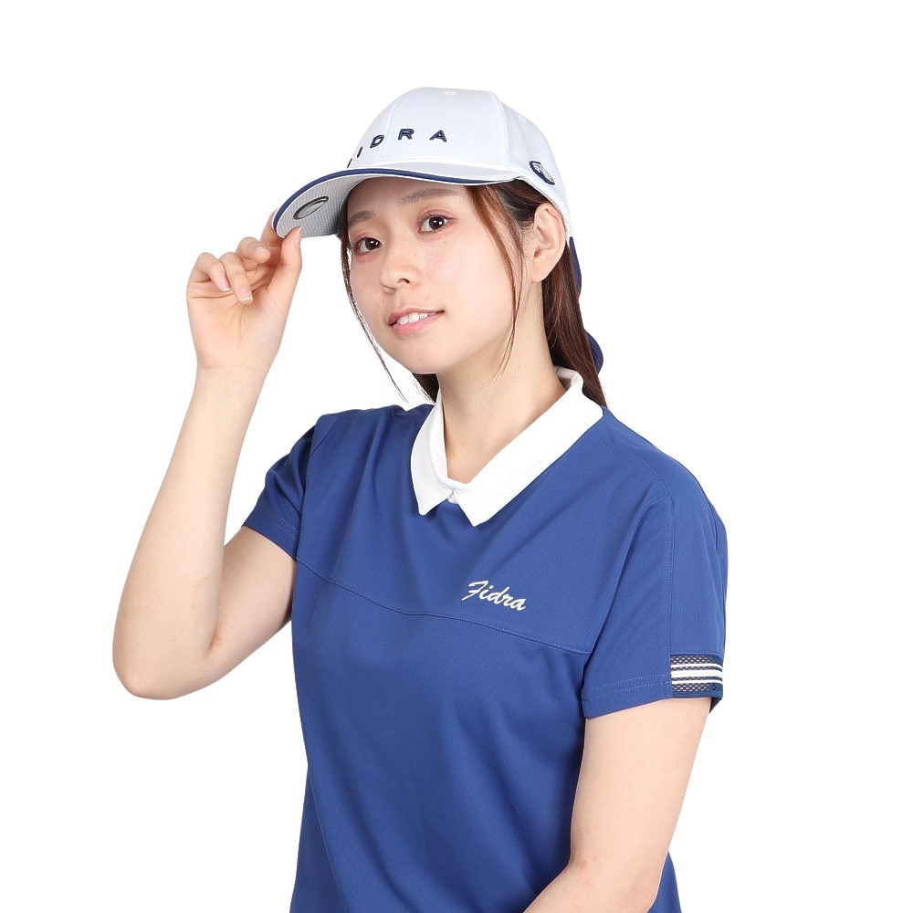 フィドラ（FIDRA）（レディース）ゴルフ 吸湿速乾 接触冷感 リボンキャップ FD5TWA10 WHT