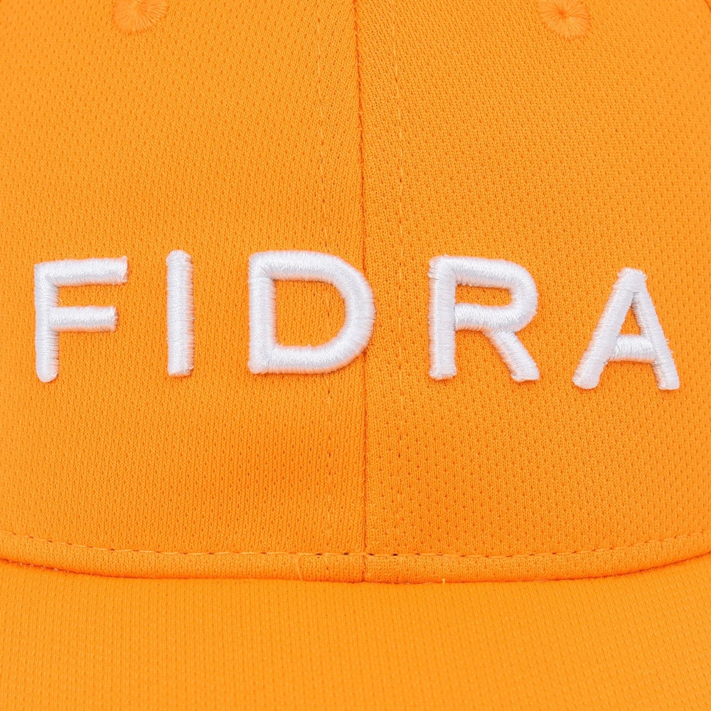 フィドラ（FIDRA）（レディース）ゴルフ 吸汗速乾 接触冷感 ピンメッシュキャップ FD5PWA10 ORG