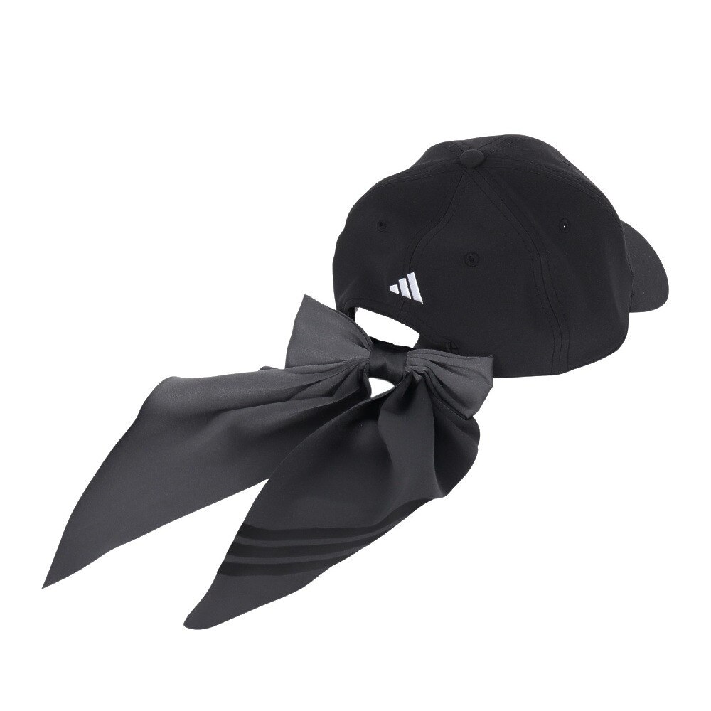 アディダス（adidas）（レディース）ゴルフ 撥水 リボンキャップ KUH34-JH1086BLK