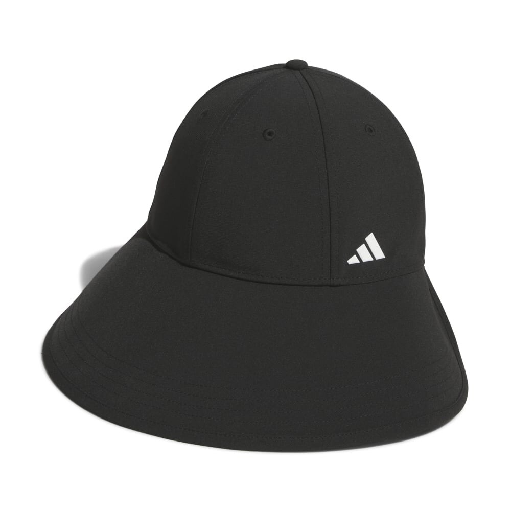 アディダス（adidas）（レディース）ワイドブリムキャップ KVX76-JH1083BLK