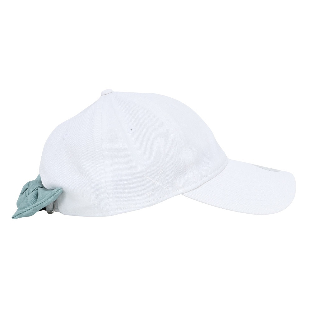ニューエラ（NEW ERA）（レディース）ゴルフ キャップ 9TWENTY ロングバイザー Ribbon WHI 14391234