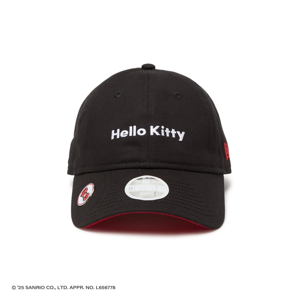 ニューエラ（NEW ERA）（レディース）ゴルフ 9TWENTY On Par ハローキティ キャップ ブラック 14432179