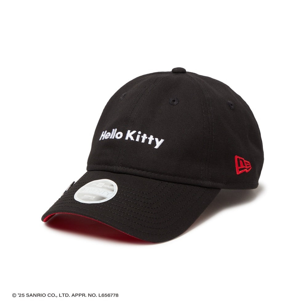 ニューエラ（NEW ERA）（レディース）ゴルフ 9TWENTY On Par ハローキティ キャップ ブラック 14432179