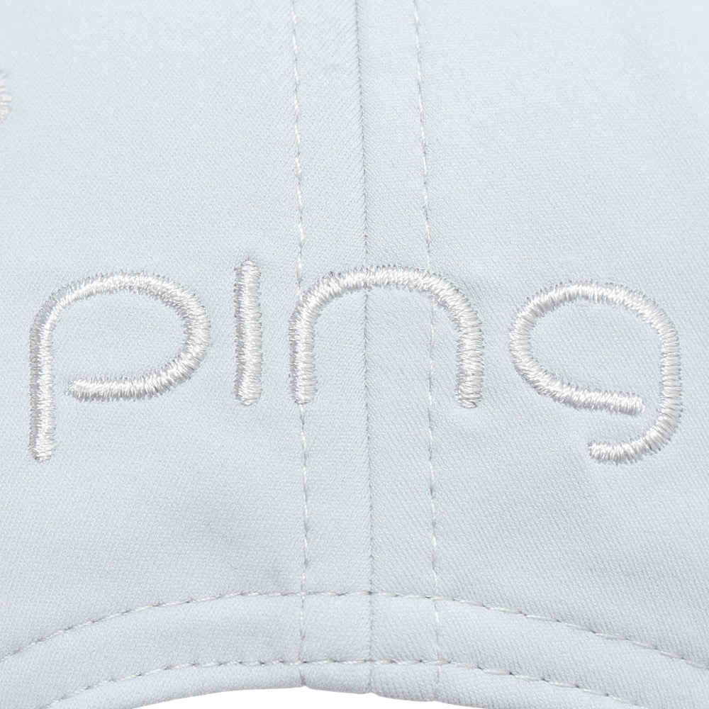 ピン（PING）（レディース）ゴルフ クールリボンキャップ HW-L2503 GY 38220