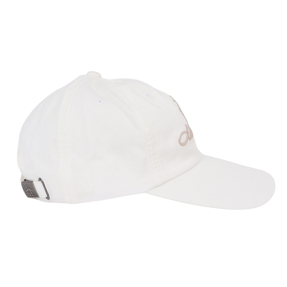 マンシングウエア（MUNSING WEAR）（レディース）ゴルフ ペンギン刺しゅう ベースボールキャップ MG5SCP01L WH00