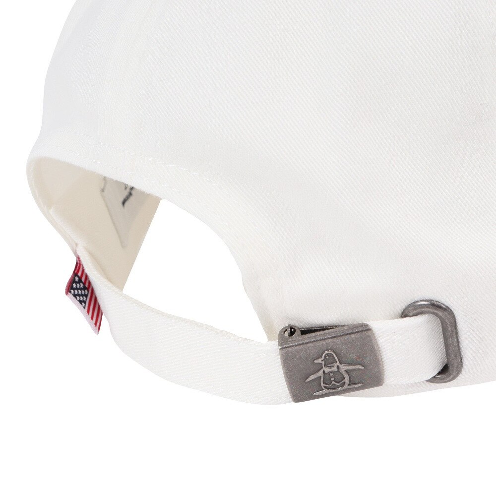 マンシングウエア（MUNSING WEAR）（レディース）ゴルフ ペンギン刺しゅう ベースボールキャップ MG5SCP01L WH00