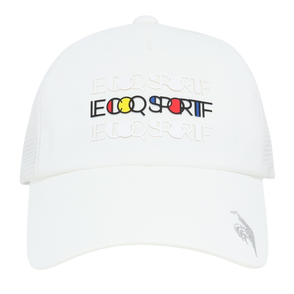 ルコックスポルティフ（lecoqsportif）（レディース）ゴルフ シーズンモチーフ柄キャップ LG5SCP03L WH00