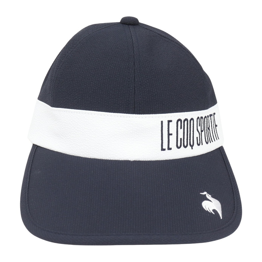ルコックスポルティフ（lecoqsportif）（レディース）ゴルフ まぶガード まぶしさ軽減キャップ LG5SCP04L NV00