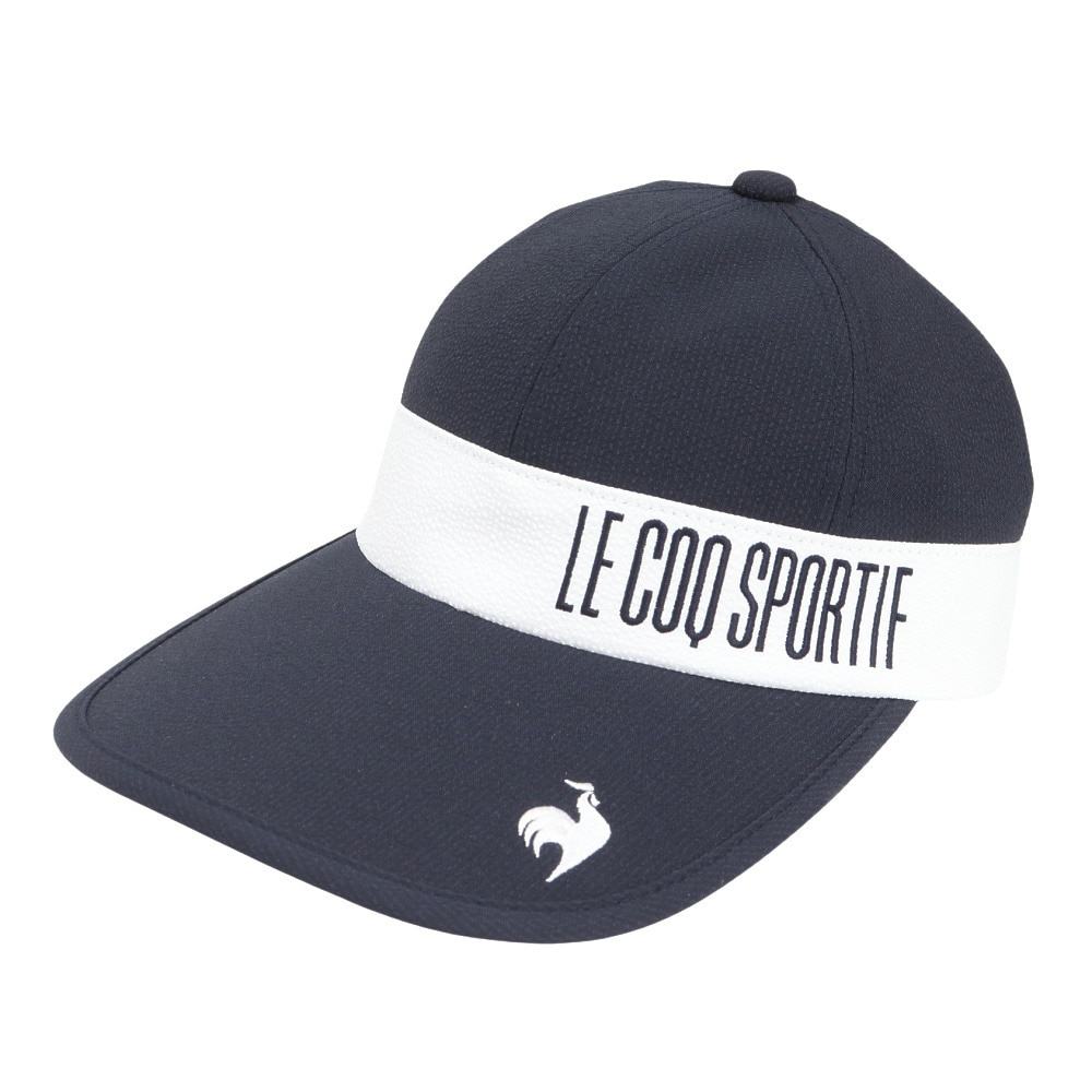 ルコックスポルティフ（lecoqsportif）（レディース）ゴルフ まぶガード まぶしさ軽減キャップ LG5SCP04L NV00