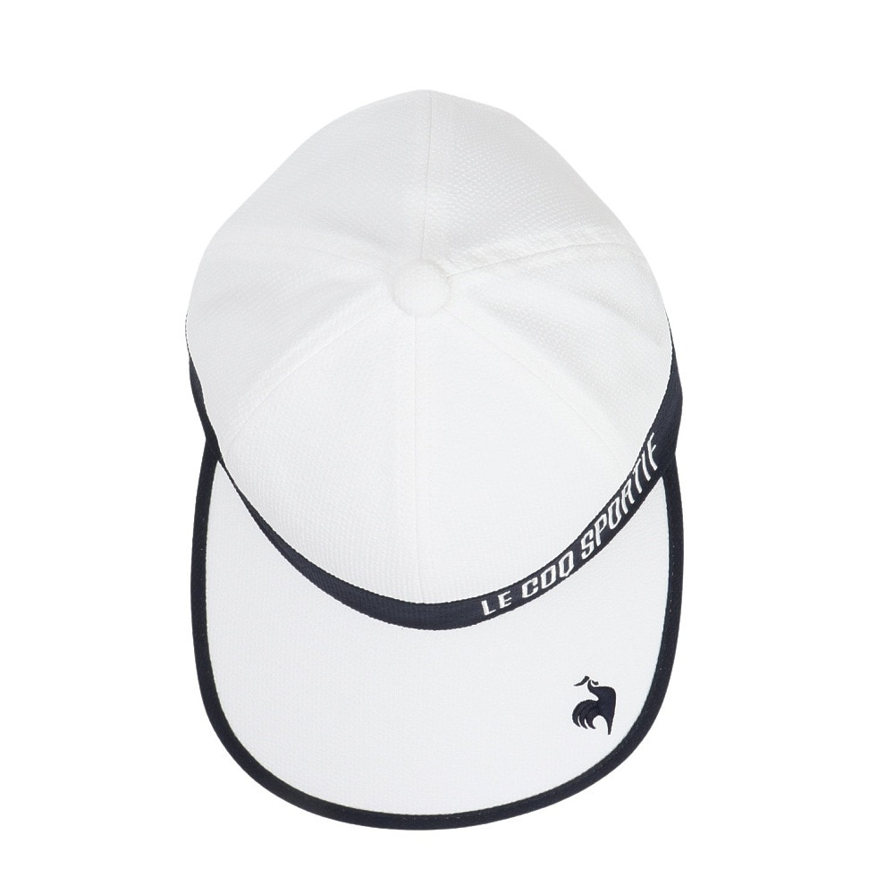 ルコックスポルティフ（lecoqsportif）（レディース）ゴルフ まぶガード キャップ LG5SCP04L WH00