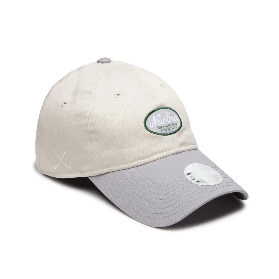 ニューエラ（NEW ERA）（レディース）ゴルフ 抗菌 9TWENTY ロングバイザー オーバルロゴ キャップ Stretch Cotton Washable 14391243