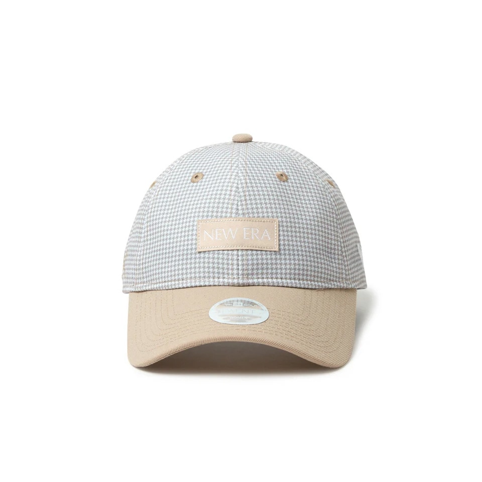 ニューエラ（NEW ERA）（レディース）ゴルフ 抗菌 9TWENTY ロングバイザー キャップ Houndstooth 14391252
