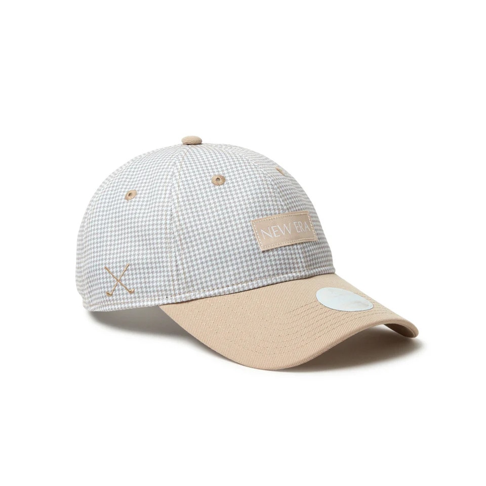 ニューエラ（NEW ERA）（レディース）ゴルフ 抗菌 9TWENTY ロングバイザー キャップ Houndstooth 14391252