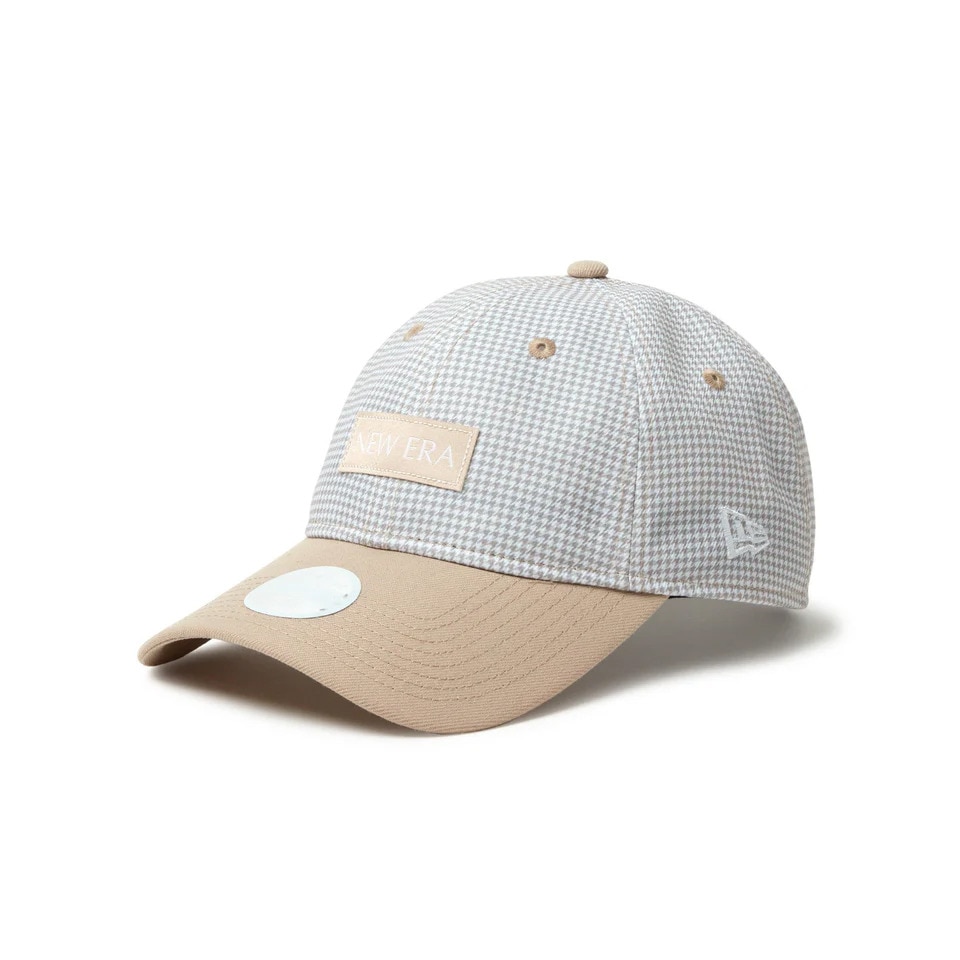 ニューエラ（NEW ERA）（レディース）ゴルフ 抗菌 9TWENTY ロングバイザー キャップ Houndstooth 14391252