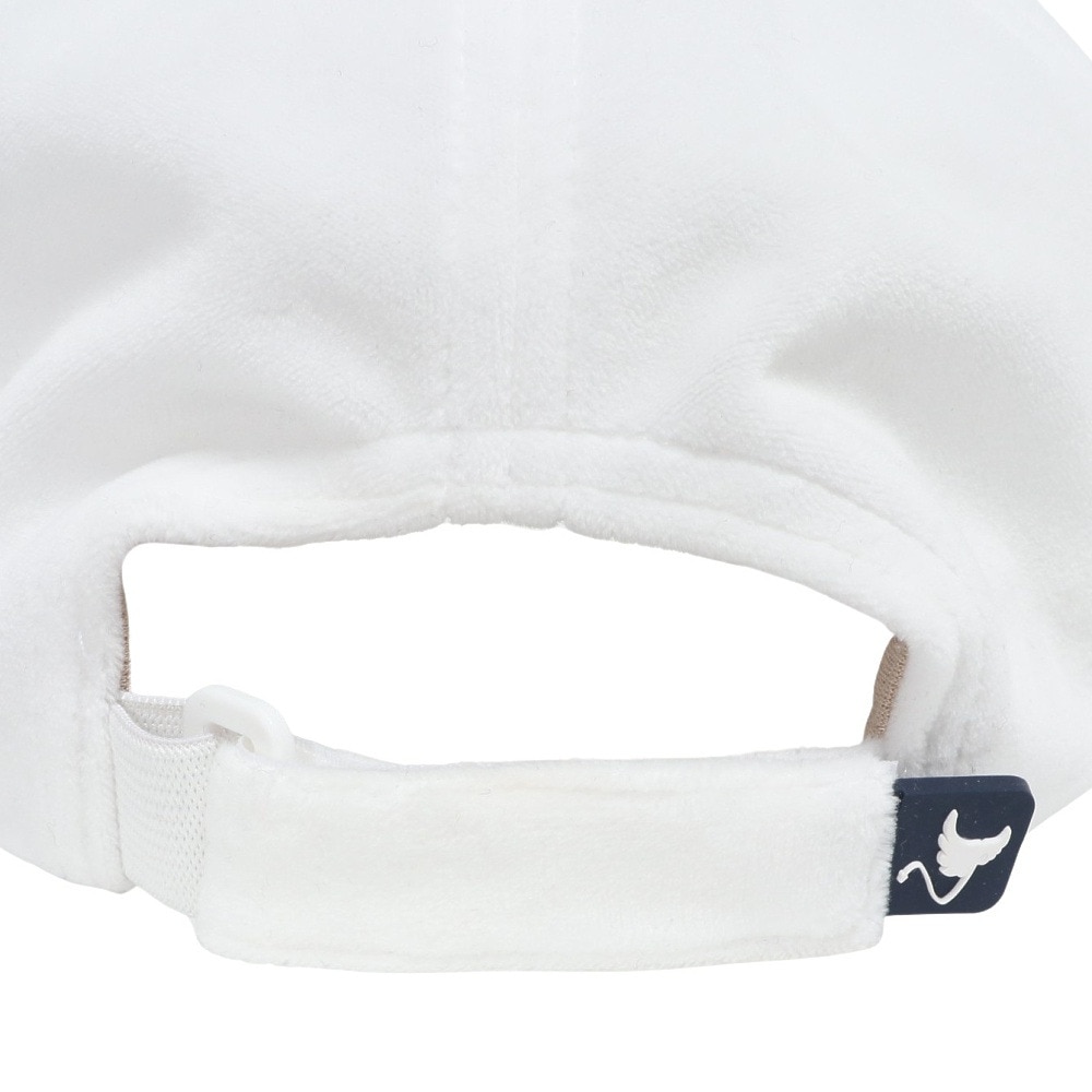 クランク（CLUNK）（レディース）ゴルフ 帽子 ベロアキャップ CL5UWA01 WHT