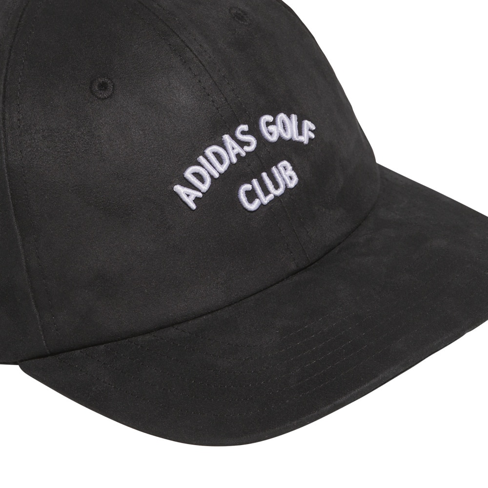 アディダス（adidas）（レディース）帽子 フェイクスエード 6パネル ハット JVU35-JX2362 BLK