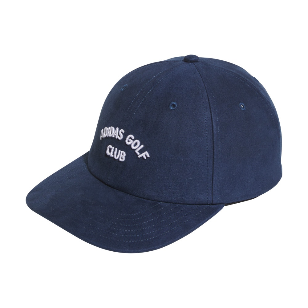 アディダス（adidas）（レディース）帽子 フェイクスエード 6パネル ハット JVU35-JZ5657 NVY