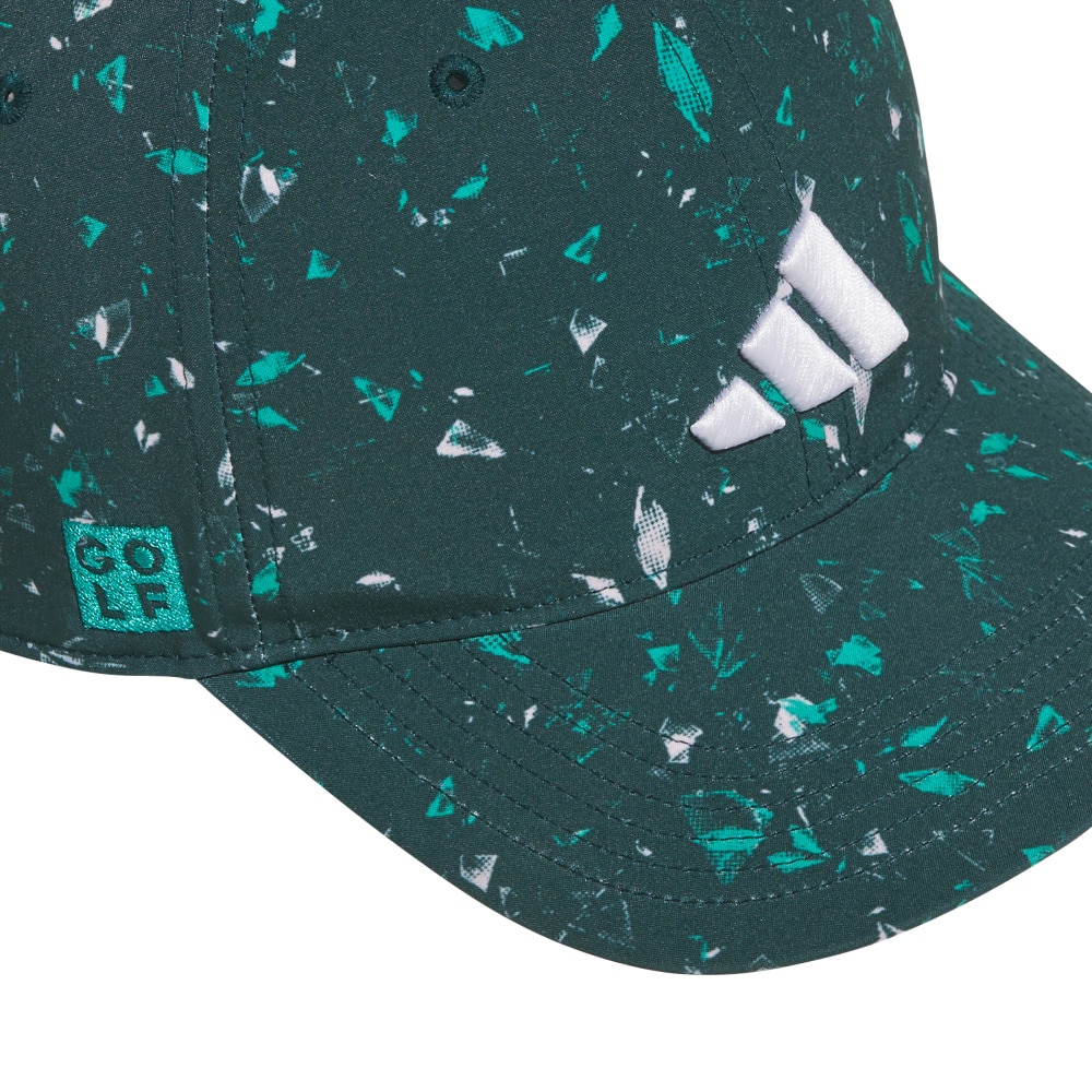 アディダス（adidas）（レディース）帽子 プリント クリスクロス ハット JVU83-JL7928 GRN