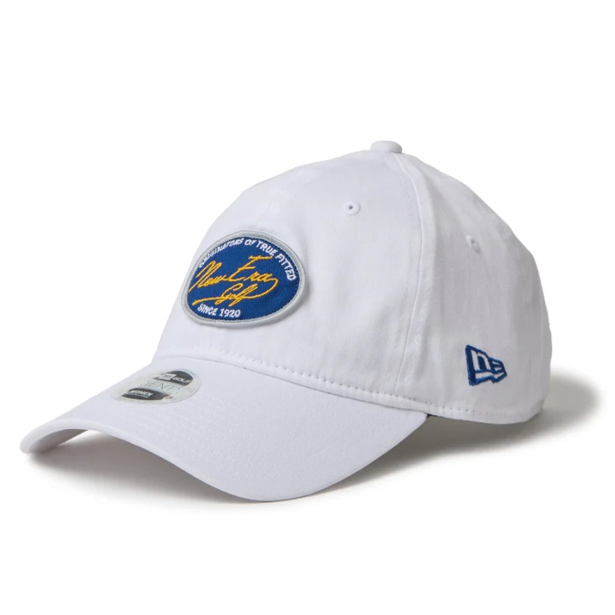 ニューエラ（NEW ERA）（レディース）ゴルフ 帽子 9TWENTY ロングバイザー Stretch Cotton Washable ホワイト 14669004
