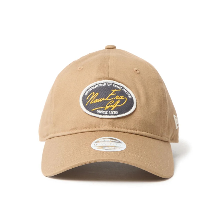 ニューエラ（NEW ERA）（レディース）ゴルフ 帽子 9TWENTY ロングバイザー Stretch Cotton Washable カーキ 14669006