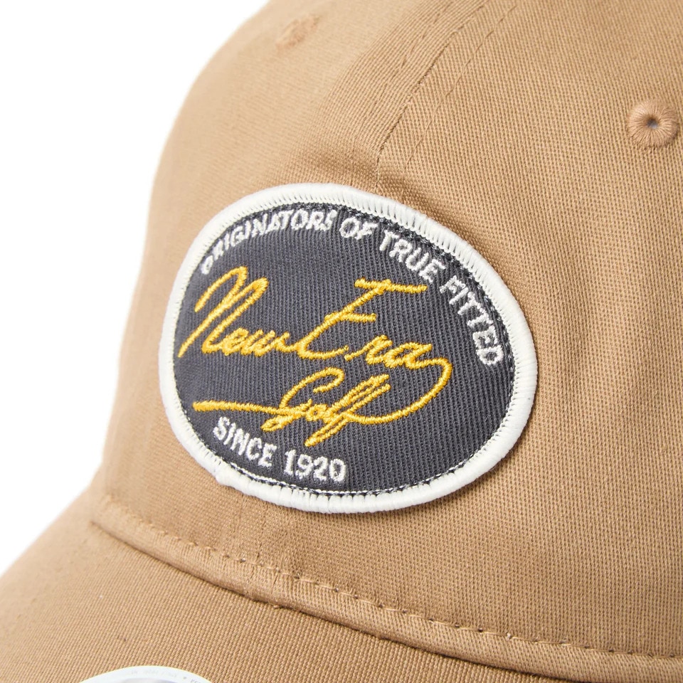 ニューエラ（NEW ERA）（レディース）ゴルフ 帽子 9TWENTY ロングバイザー Stretch Cotton Washable カーキ 14669006